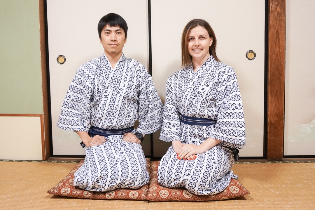 Yukata du Ryokan