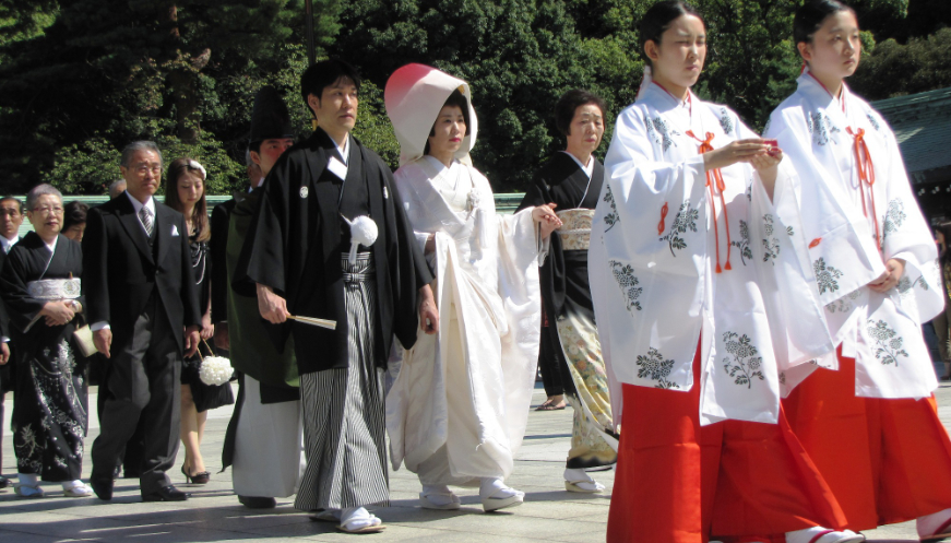 Cérémonie Traditionnelle Shinto